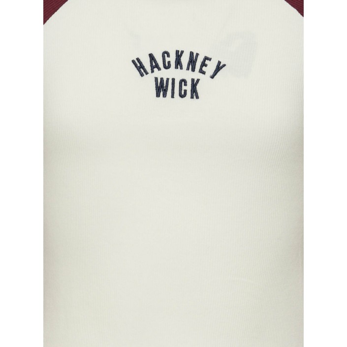 Only KOGBINA LIFE L/S O-NECK CONTRAST TO: Cabernet/Hackney/Cloud Dancer Bo | Freewear KOGBINA LIFE L/S O-NECK CONTRAST TO: - www.freewear.nl - Freewear
