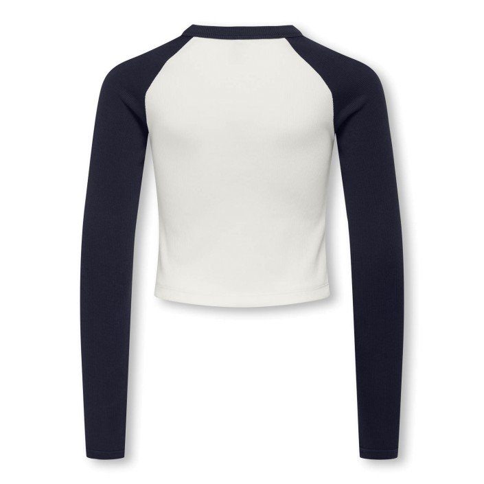Only KOGBINA LIFE L/S O-NECK CONTRAST TO: Night Sky/London/Cloud Dancer Bo | Freewear KOGBINA LIFE L/S O-NECK CONTRAST TO: - www.freewear.nl - Freewear
