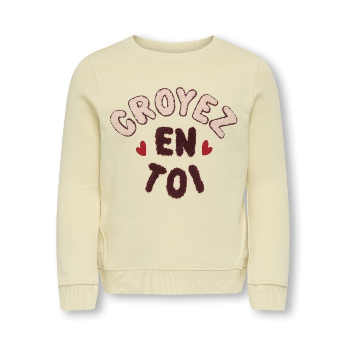 ONLY:KIDS ONLY KMGFRIDA LIFE L/S REG O-NECK BRU SW: Birch/Crovez En Toi | Freewear KMGFRIDA LIFE L/S REG O-NECK BRU SW: - www.freewear.nl - Freewear