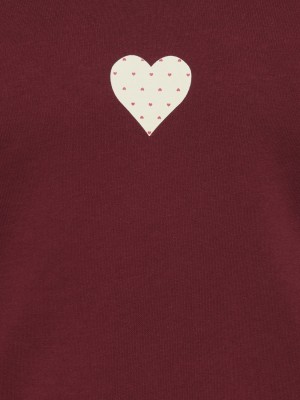 ONLY:KIDS ONLY KMGFRIDA LIFE L/S REG O-NECK BRU SW: Cabernet/Marchez Pa La Foi | Freewear KMGFRIDA LIFE L/S REG O-NECK BRU SW: - www.freewear.nl - Freewear