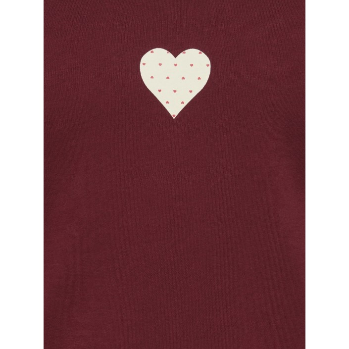 ONLY:KIDS ONLY KMGFRIDA LIFE L/S REG O-NECK BRU SW: Cabernet/Marchez Pa La Foi | Freewear KMGFRIDA LIFE L/S REG O-NECK BRU SW: - www.freewear.nl - Freewear