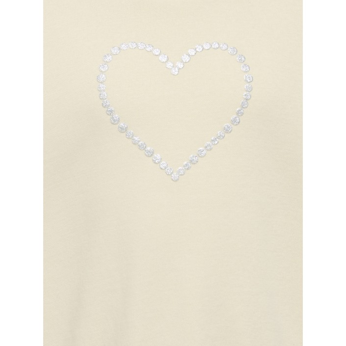 ONLY:KIDS ONLY KMGKATE LIFE L/S LOOSE PEARL BRU SW: Birch/Heart/Pearl | Freewear KMGKATE LIFE L/S LOOSE PEARL BRU SW: - www.freewear.nl - Freewear