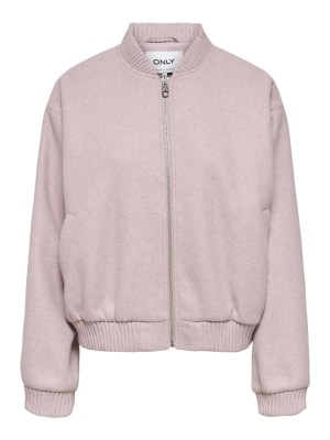 Only ONLELBA LIFE BOMBER JACKET CC OTW Burnished Lilac/Melange | Freewear ONLELBA LIFE BOMBER JACKET CC OTW - www.freewear.nl - Freewear
