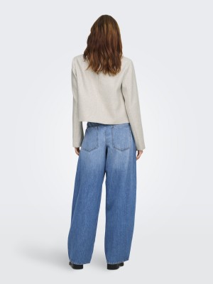 Only ONLADINA LIFE JACKET CC OTW Pumice Stone/Melange | Freewear ONLADINA LIFE JACKET CC OTW - www.freewear.nl - Freewear