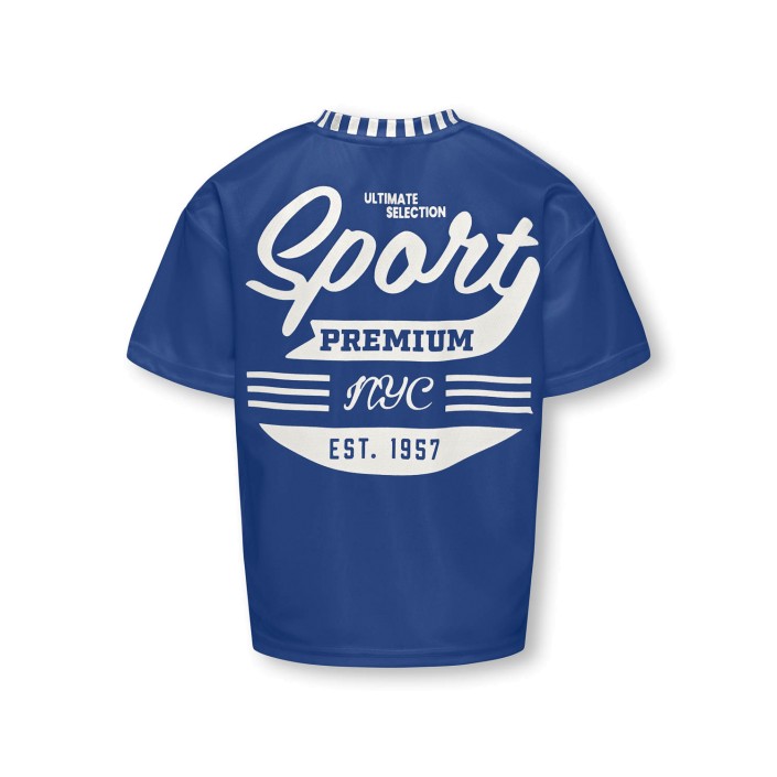 Only KOGJUNO S/S V-NECK SPORTY TEE JRS Surf the Web/Game | Freewear KOGJUNO S/S V-NECK SPORTY TEE JRS - www.freewear.nl - Freewear