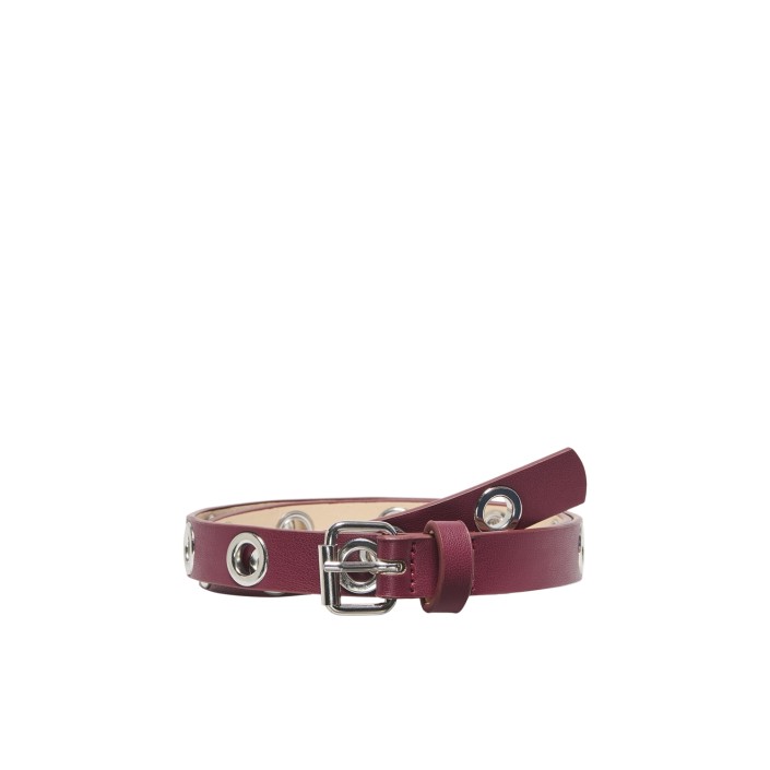 Only KOGTELLA STUDS JEANS PU BELT ACC Cabernet | Freewear KOGTELLA STUDS JEANS PU BELT ACC - www.freewear.nl - Freewear