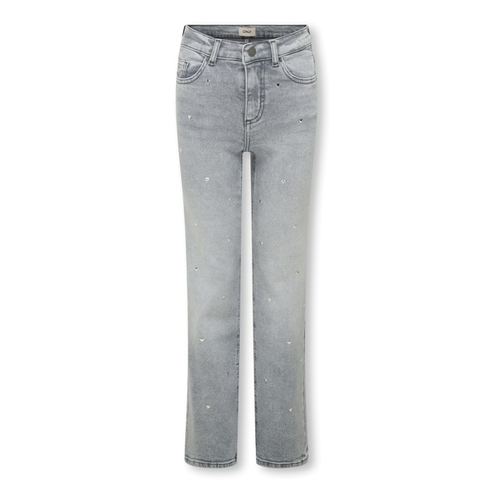 Only KOGJUICY HW HEART WIDE LEG REA707 D: Medium Grey Denim | Freewear KOGJUICY HW HEART WIDE LEG REA707 D: - www.freewear.nl - Freewear