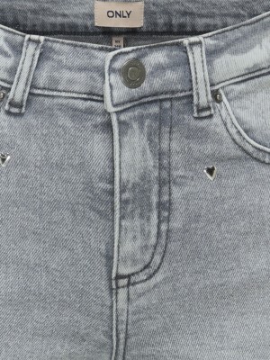 Only KOGJUICY HW HEART WIDE LEG REA707 D: Medium Grey Denim | Freewear KOGJUICY HW HEART WIDE LEG REA707 D: - www.freewear.nl - Freewear