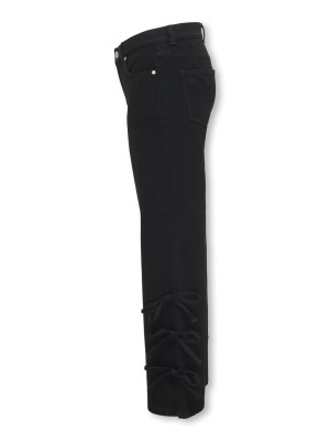 Only KOGHOPE WIDE BOW DNM CRO Black Denim | Freewear KOGHOPE WIDE BOW DNM CRO - www.freewear.nl - Freewear