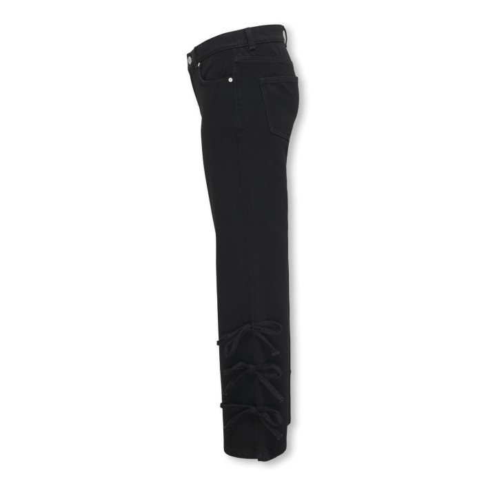 Only KOGHOPE WIDE BOW DNM CRO Black Denim | Freewear KOGHOPE WIDE BOW DNM CRO - www.freewear.nl - Freewear