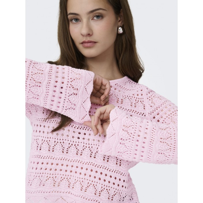 Only ONLELKE LIFE LS PULLOVER KNT NOOS Romance Rose | Freewear ONLELKE LIFE LS PULLOVER KNT NOOS - www.freewear.nl - Freewear