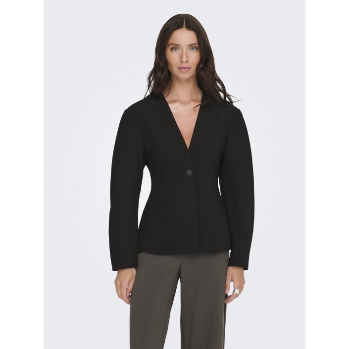 Only ONLCASEY /LS BALLOON SL BLAZER CC T: Black | Freewear ONLCASEY /LS BALLOON SL BLAZER CC T: - www.freewear.nl - Freewear