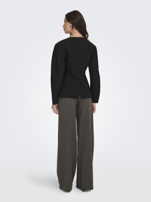 Only ONLCASEY /LS BALLOON SL BLAZER CC T: Black | Freewear ONLCASEY /LS BALLOON SL BLAZER CC T: - www.freewear.nl - Freewear