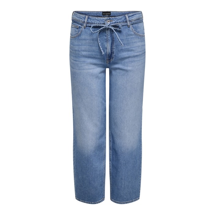 Carmakoma CARGIANNA MW STRAIGHT AZ751 DNM NOO: Medium Blue Denim | Freewear CARGIANNA MW STRAIGHT AZ751 DNM NOO: - www.freewear.nl - Freewear