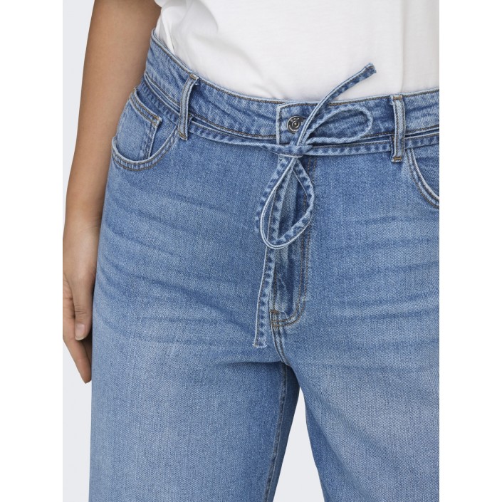 Carmakoma CARGIANNA MW STRAIGHT AZ751 DNM NOO: Medium Blue Denim | Freewear CARGIANNA MW STRAIGHT AZ751 DNM NOO: - www.freewear.nl - Freewear