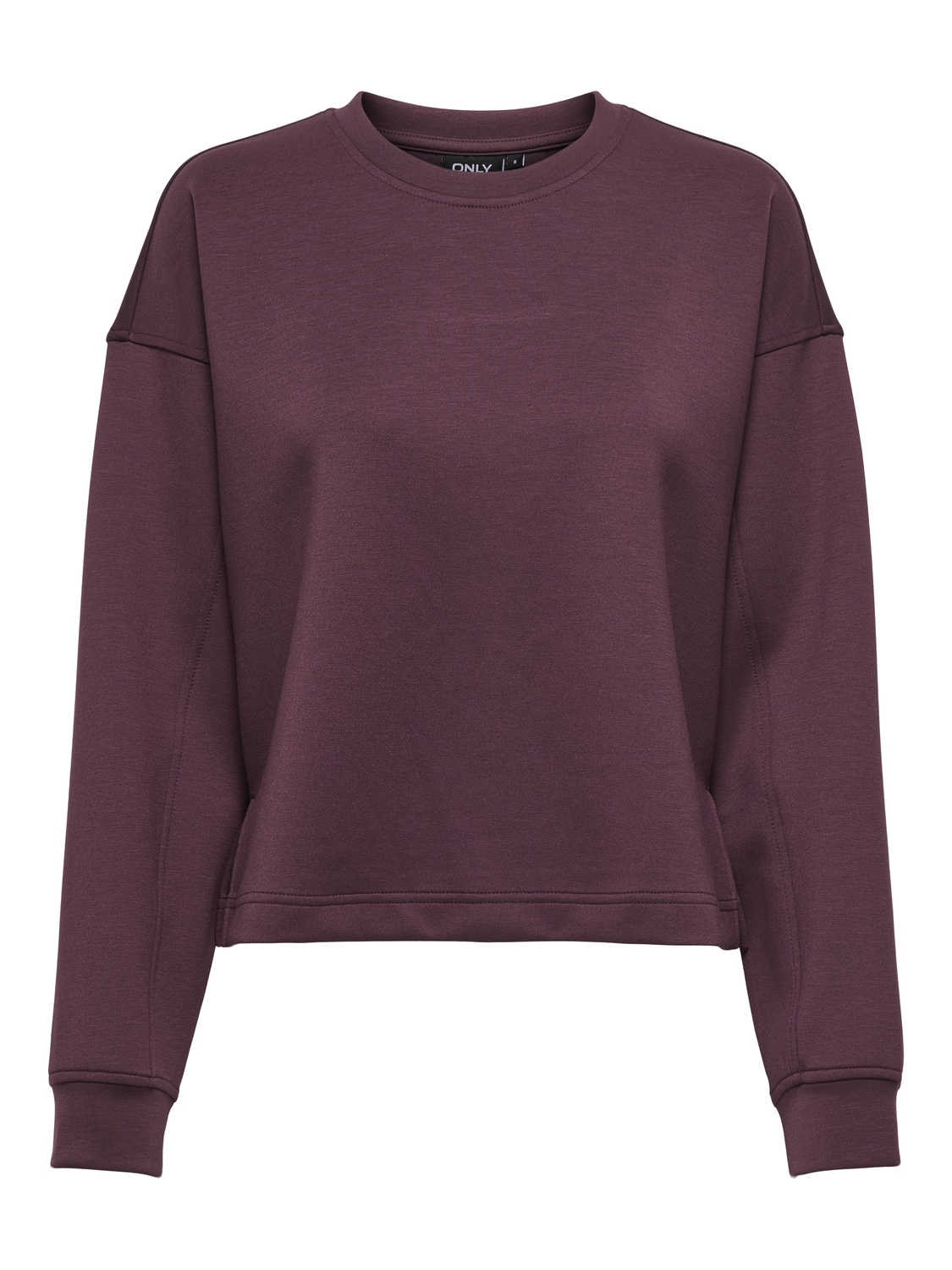 Only Onlalina Life Slit Roundneck Swt