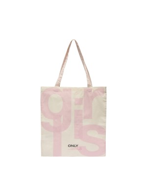 Only KOGTOTEM TOTE BAG AW ACC Whitecap Gray/Pink Lady/Girls Lo | Freewear KOGTOTEM TOTE BAG AW ACC - www.freewear.nl - Freewear
