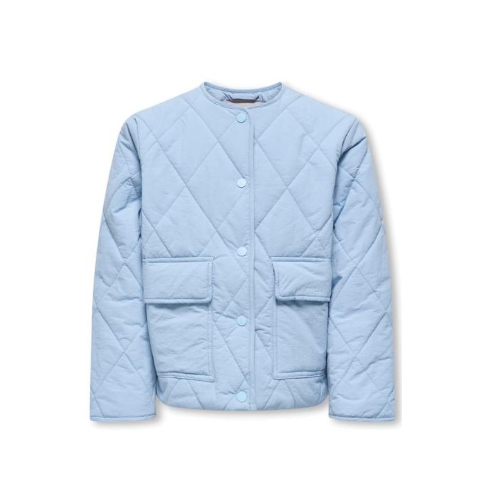 Only KOGROSALINA QUILTED JACKET VD OTW N: Soft Chambray | Freewear KOGROSALINA QUILTED JACKET VD OTW N: - www.freewear.nl - Freewear
