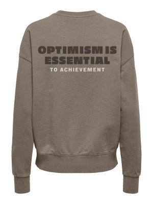 Only ONLCATRIN L/S O-NECK PRINT BOX UB S: Fallen Rock/Optimism | Freewear ONLCATRIN L/S O-NECK PRINT BOX UB S: - www.freewear.nl - Freewear