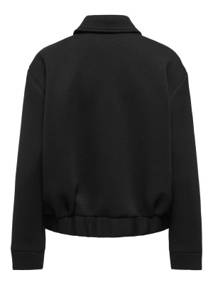 Only ONLJUDITH LIFE SHORT SCUBA JACKET O: Black | Freewear ONLJUDITH LIFE SHORT SCUBA JACKET O: - www.freewear.nl - Freewear