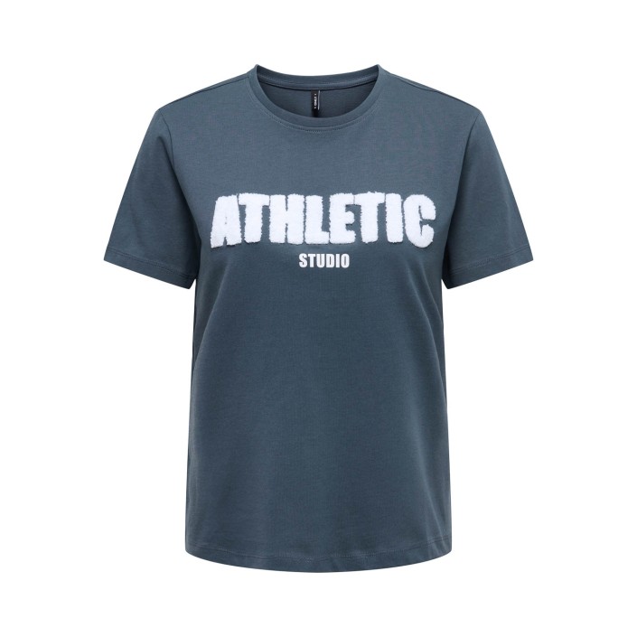 Only ONLTES LIFE REG S/S TOP CS JRS Ombre Blue/Athletic studio brigh | Freewear ONLTES LIFE REG S/S TOP CS JRS - www.freewear.nl - Freewear