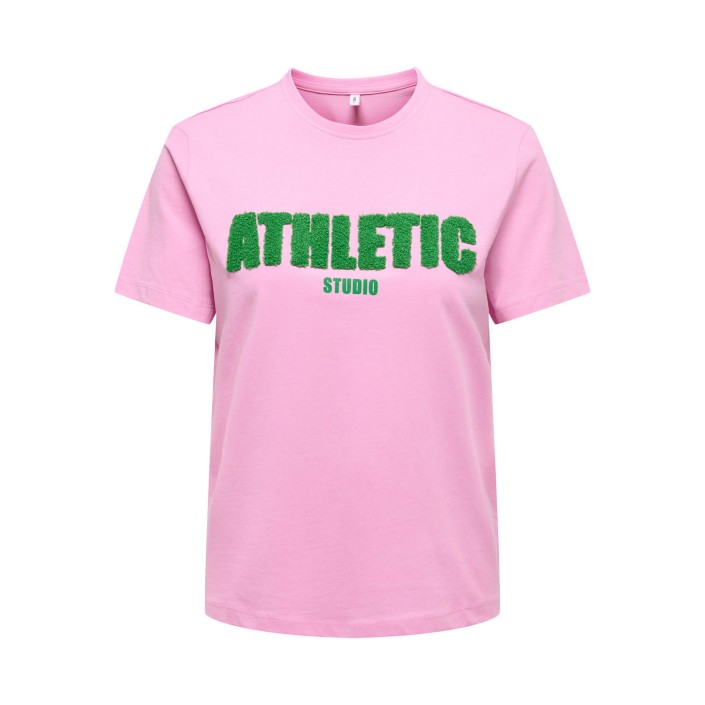 Only ONLTES LIFE REG S/S TOP CS JRS Lilac Chiffon/Athletic studio gr | Freewear ONLTES LIFE REG S/S TOP CS JRS - www.freewear.nl - Freewear