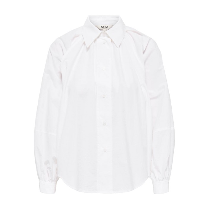 Only ONLRIVER LS SHIRT OX WVN Bright White | Freewear ONLRIVER LS SHIRT OX WVN - www.freewear.nl - Freewear