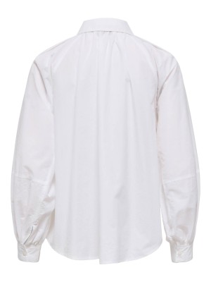 Only ONLRIVER LS SHIRT OX WVN Bright White | Freewear ONLRIVER LS SHIRT OX WVN - www.freewear.nl - Freewear