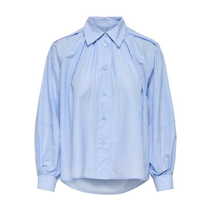 Only ONLRIVER LS SHIRT OX WVN Cashmere Blue | Freewear ONLRIVER LS SHIRT OX WVN - www.freewear.nl - Freewear