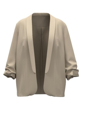 Pieces PCBOSELLA 3/4 BLAZER NOOS BC QX White Pepper | Freewear PCBOSELLA 3/4 BLAZER NOOS BC QX - www.freewear.nl - Freewear