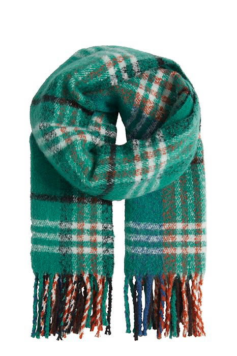 Winter Scarves Ichi , Green , Dames