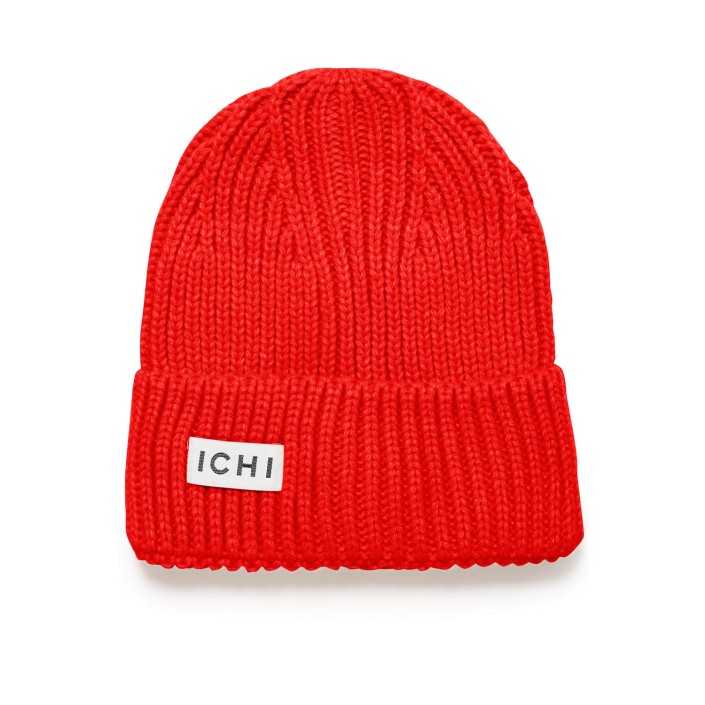ICHI IAEMMA HOOD Fiery Red | Freewear IAEMMA HOOD - www.freewear.nl - Freewear
