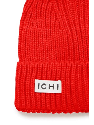 ICHI IAEMMA HOOD Fiery Red | Freewear IAEMMA HOOD - www.freewear.nl - Freewear