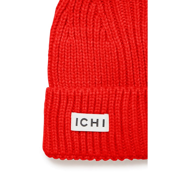 ICHI IAEMMA HOOD Fiery Red | Freewear IAEMMA HOOD - www.freewear.nl - Freewear