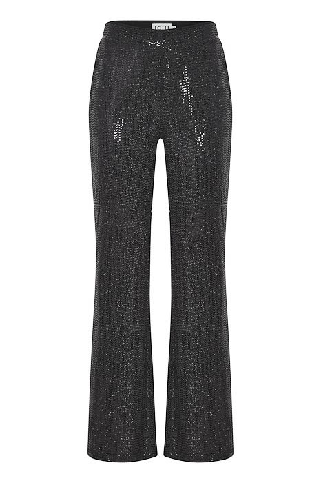 Ichi Broek Ihloane Pa 20120056 194008 Black Dames Maat - L