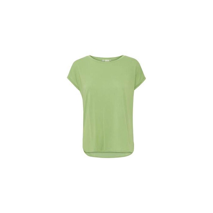 ICHI IHLIKE SS4:T-Shirts Green Tea | Freewear IHLIKE SS4:T-Shirts - www.freewear.nl - Freewear