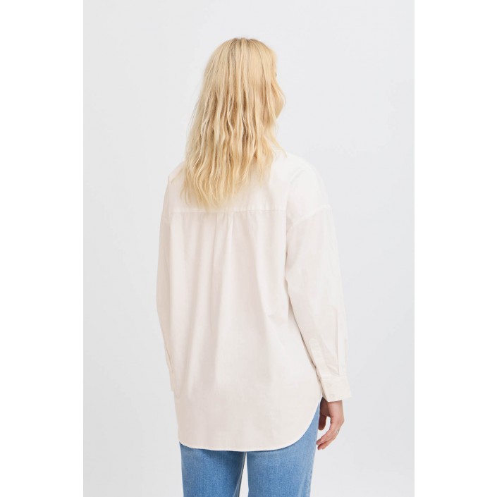ICHI IHESTAMA SH:Shirts/Blouse Blanc de Blanc | Freewear IHESTAMA SH:Shirts/Blouse - www.freewear.nl - Freewear