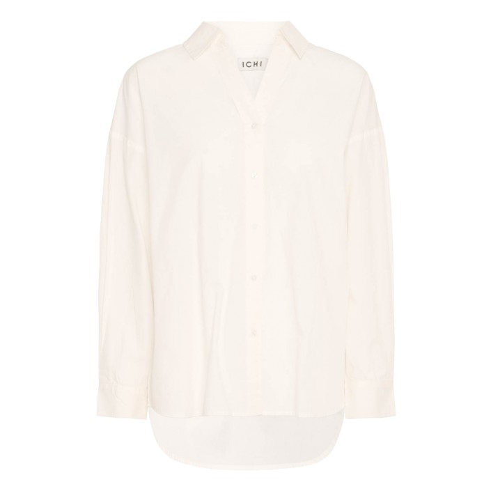 ICHI IHESTAMA SH:Shirts/Blouse Blanc de Blanc | Freewear IHESTAMA SH:Shirts/Blouse - www.freewear.nl - Freewear