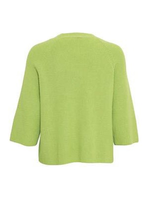ICHI IHBOSTON MS:Knit Parrot Green | Freewear IHBOSTON MS:Knit - www.freewear.nl - Freewear