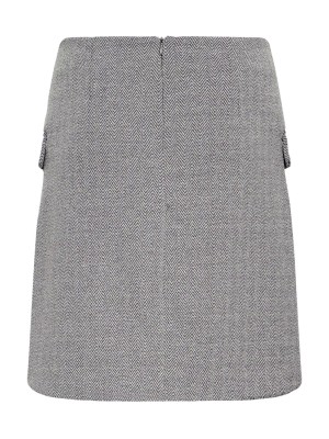 ICHI IHKATE JACQUARD SK5:Skirts SHARKSKIN HERRINGBONE | Freewear IHKATE JACQUARD SK5:Skirts - www.freewear.nl - Freewear