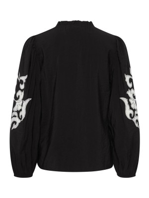 ICHI IHRASIMA SH:Shirts/Blouse Black | Freewear IHRASIMA SH:Shirts/Blouse - www.freewear.nl - Freewear