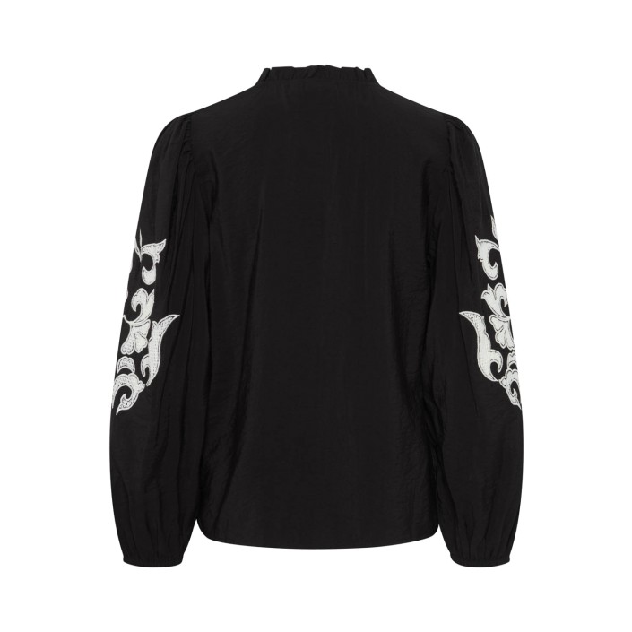 ICHI IHRASIMA SH:Shirts/Blouse Black | Freewear IHRASIMA SH:Shirts/Blouse - www.freewear.nl - Freewear