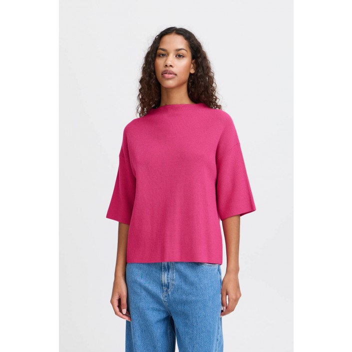 ICHI IHBOSTON MS3:Knit Pink Yarrow | Freewear IHBOSTON MS3:Knit - www.freewear.nl - Freewear