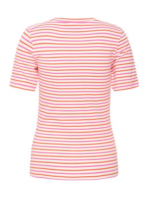 ICHI IHMIRA SS2:T-Shirts Cloud Dancer w. Pink Yarrow | Freewear IHMIRA SS2:T-Shirts - www.freewear.nl - Freewear