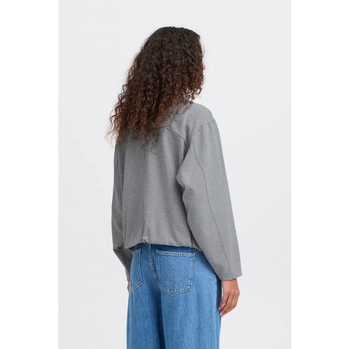 ICHI IHKATE NEO JA:Jackets Light grey melange | Freewear IHKATE NEO JA:Jackets - www.freewear.nl - Freewear