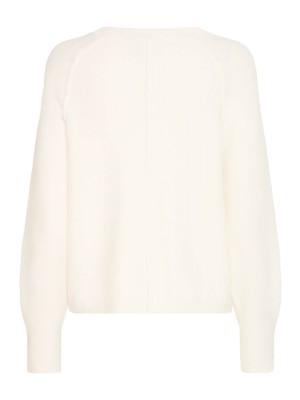 ICHI IHBALLIA LS:Knit Cloud Dancer | Freewear IHBALLIA LS:Knit - www.freewear.nl - Freewear