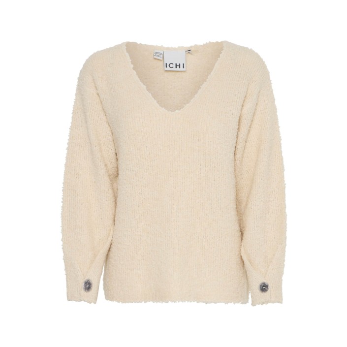 ICHI IHLOUCLE LS:Knit Birch | Freewear IHLOUCLE LS:Knit - www.freewear.nl - Freewear