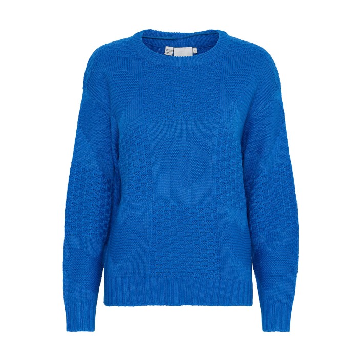 ICHI IHAGNETE LS2:Knit Turkish Sea | Freewear IHAGNETE LS2:Knit - www.freewear.nl - Freewear