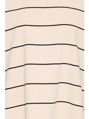 ICHI IHKALA LS:T-Shirts Doeskin stripe | Freewear IHKALA LS:T-Shirts - www.freewear.nl - Freewear