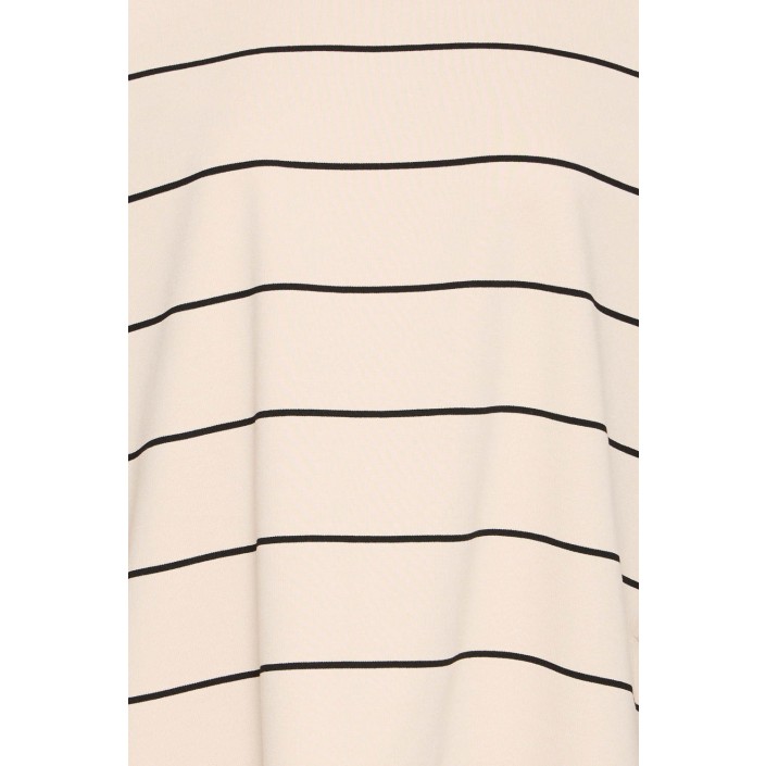 ICHI IHKALA LS:T-Shirts Doeskin stripe | Freewear IHKALA LS:T-Shirts - www.freewear.nl - Freewear